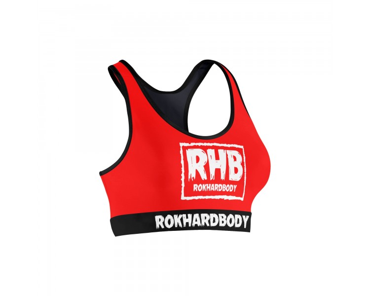 Dynamite Red Sports Bra