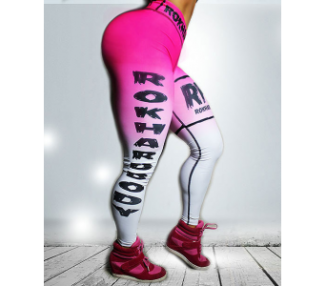 RHB pink splash legging